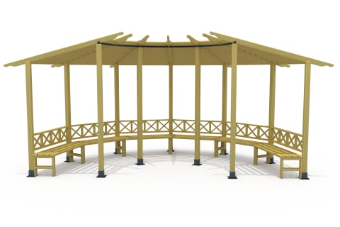 Pergolalar B-PP-3100 PP-3105 | Kent Mobilyaları | Erse Kent Mobilyaları